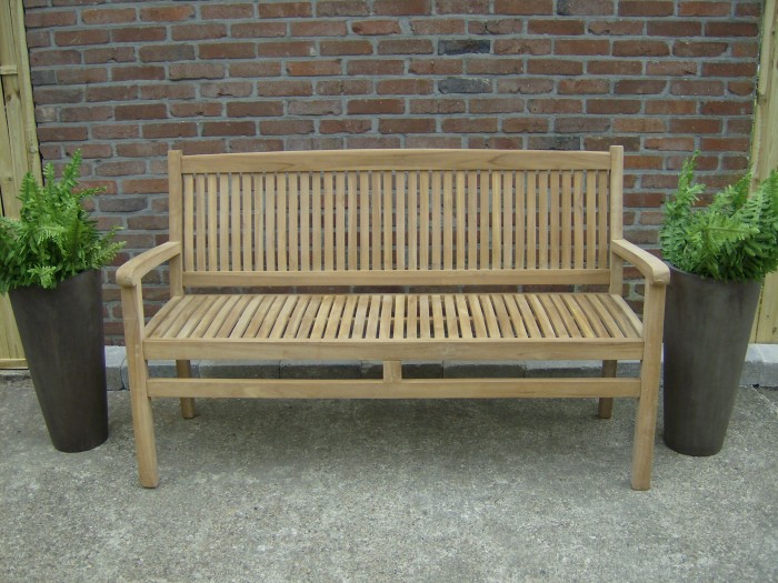 Teak Bank Berlin 150cm voor in uw tuin bestellen via ...